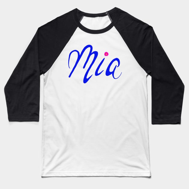 Top 10 best personalised gifts 2022  - Mia personalised,personalized name with daisy dot Baseball T-Shirt by Artonmytee